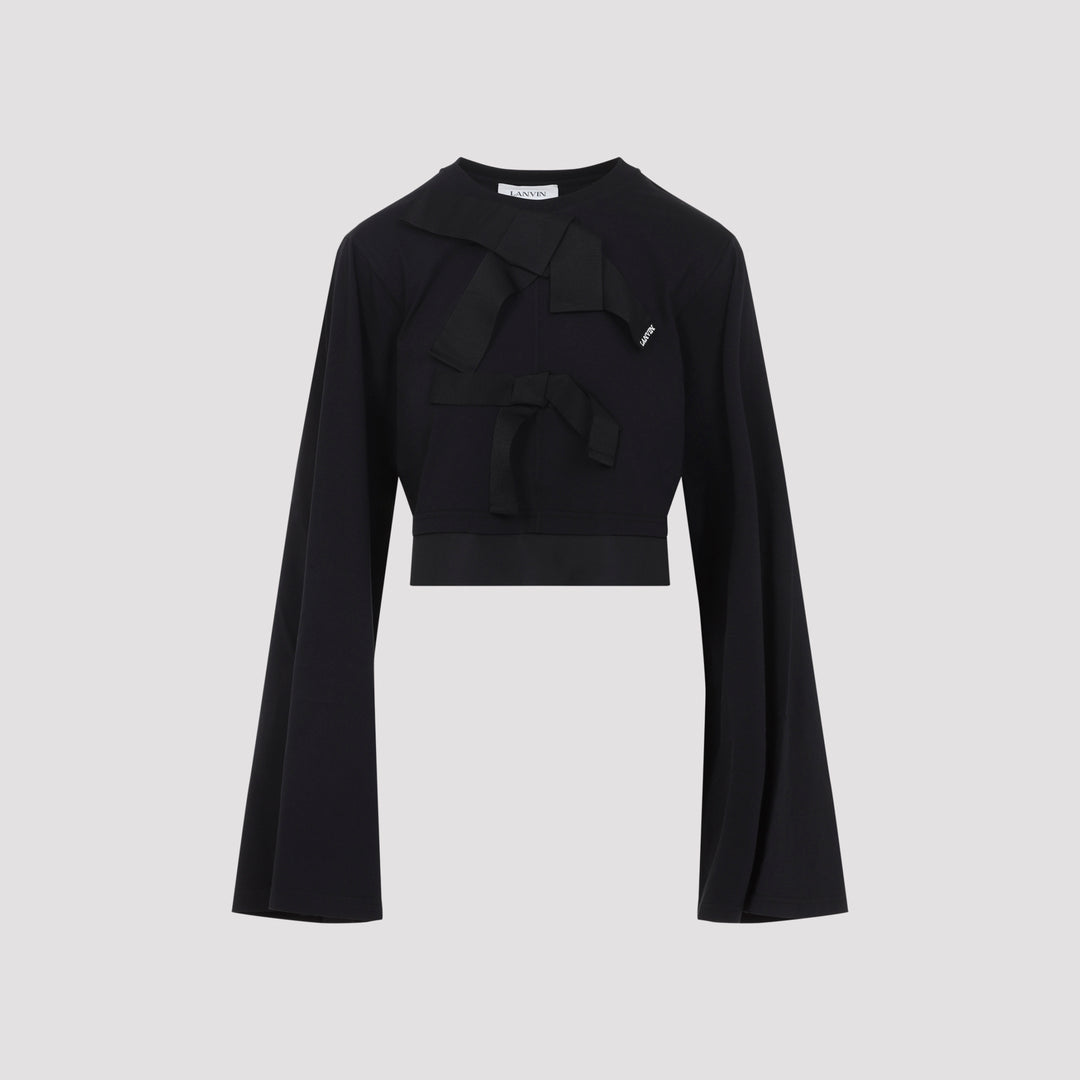 Lanvin Top - Nero | 43ee5b9fe8a0ee2412e74f4614dab62a098b7d2a