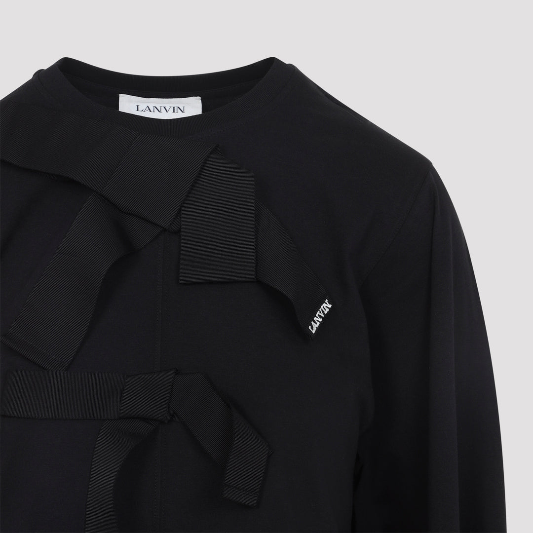 Lanvin Top - Nero | b859473b27a2ca196d39f25a3fb0240822a84c78