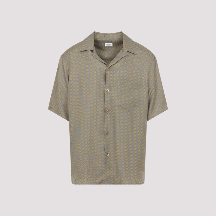 Saint Laurent Shirts - Verde | 109acb6593c2fd31750cbe72cdd26e242b3c1a3b