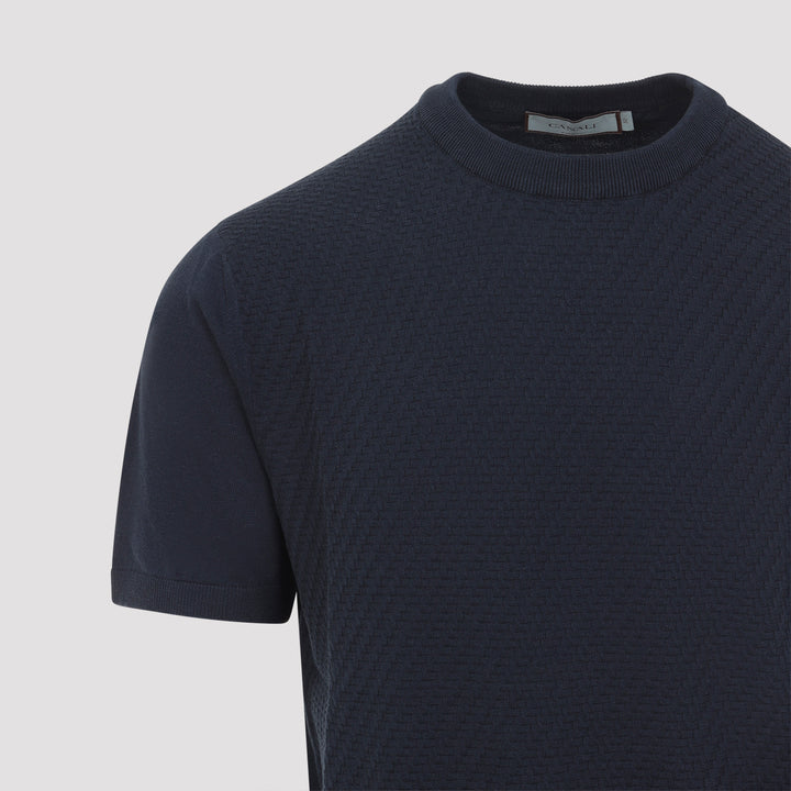 Canali Sweater - Blu | b9444cf16e9a48a42b09aa2ae1f18783b192dacf