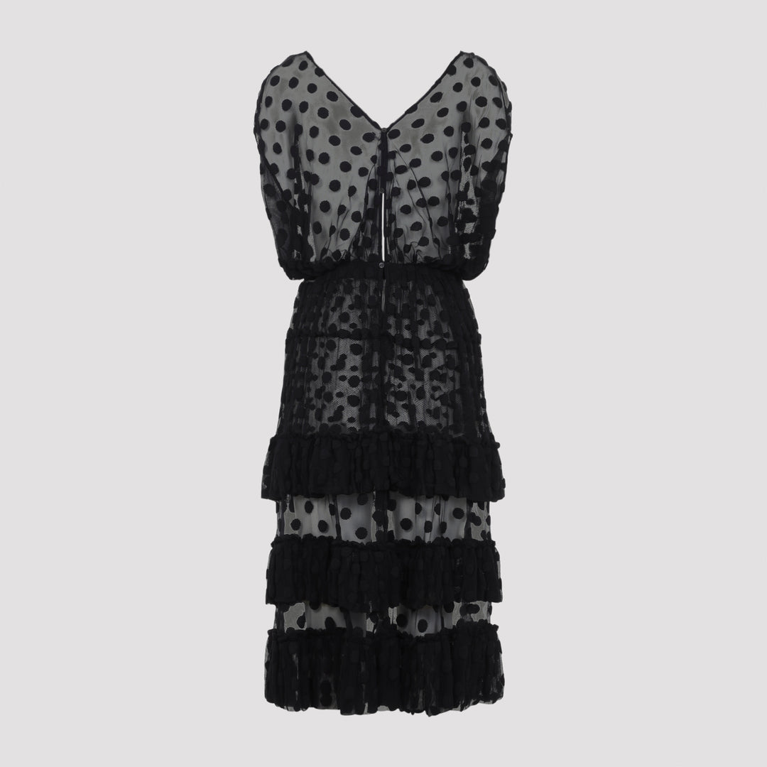Dries Van Noten Midi dresses - Nero | 46752941d9aef9f9d431a66f40835246ee56159a