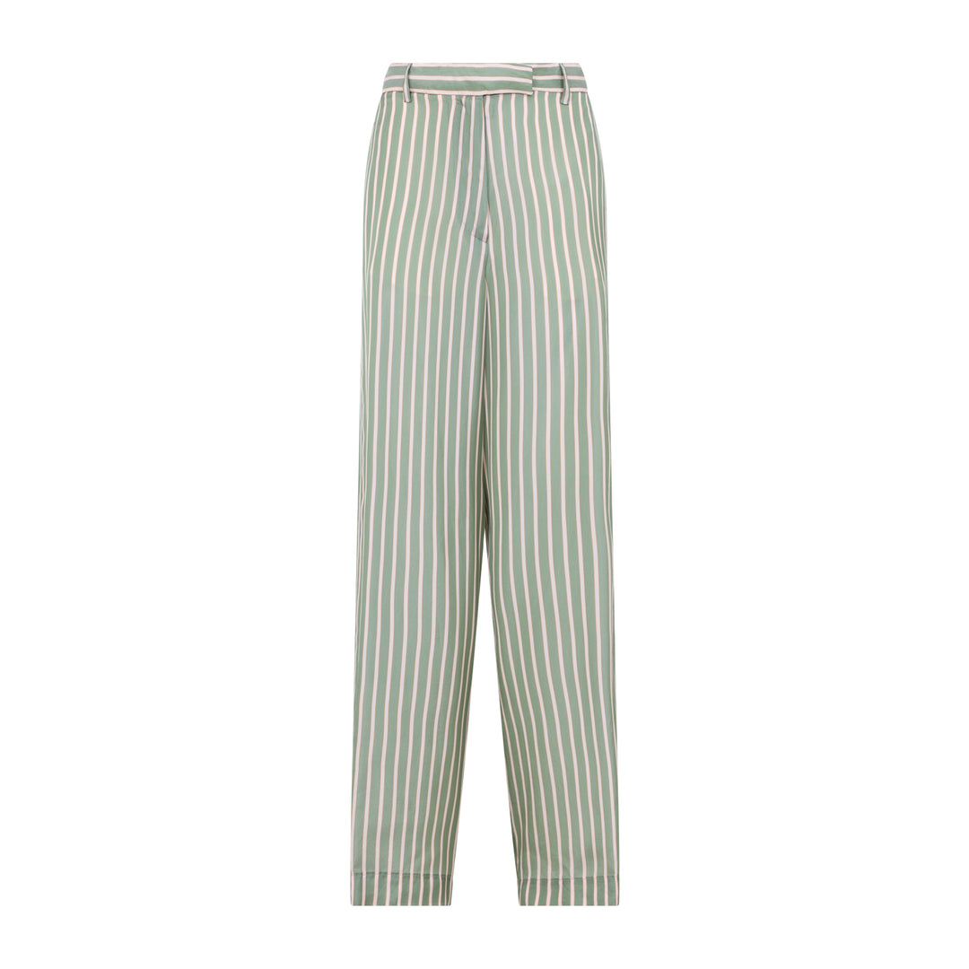 Dries Van Noten Wide leg - Verde | fa59cafaecd04222e9962e104766a1de8b5a15a1