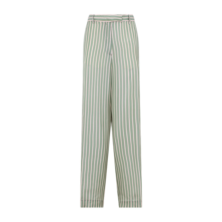 Dries Van Noten Wide leg - Verde | fa59cafaecd04222e9962e104766a1de8b5a15a1
