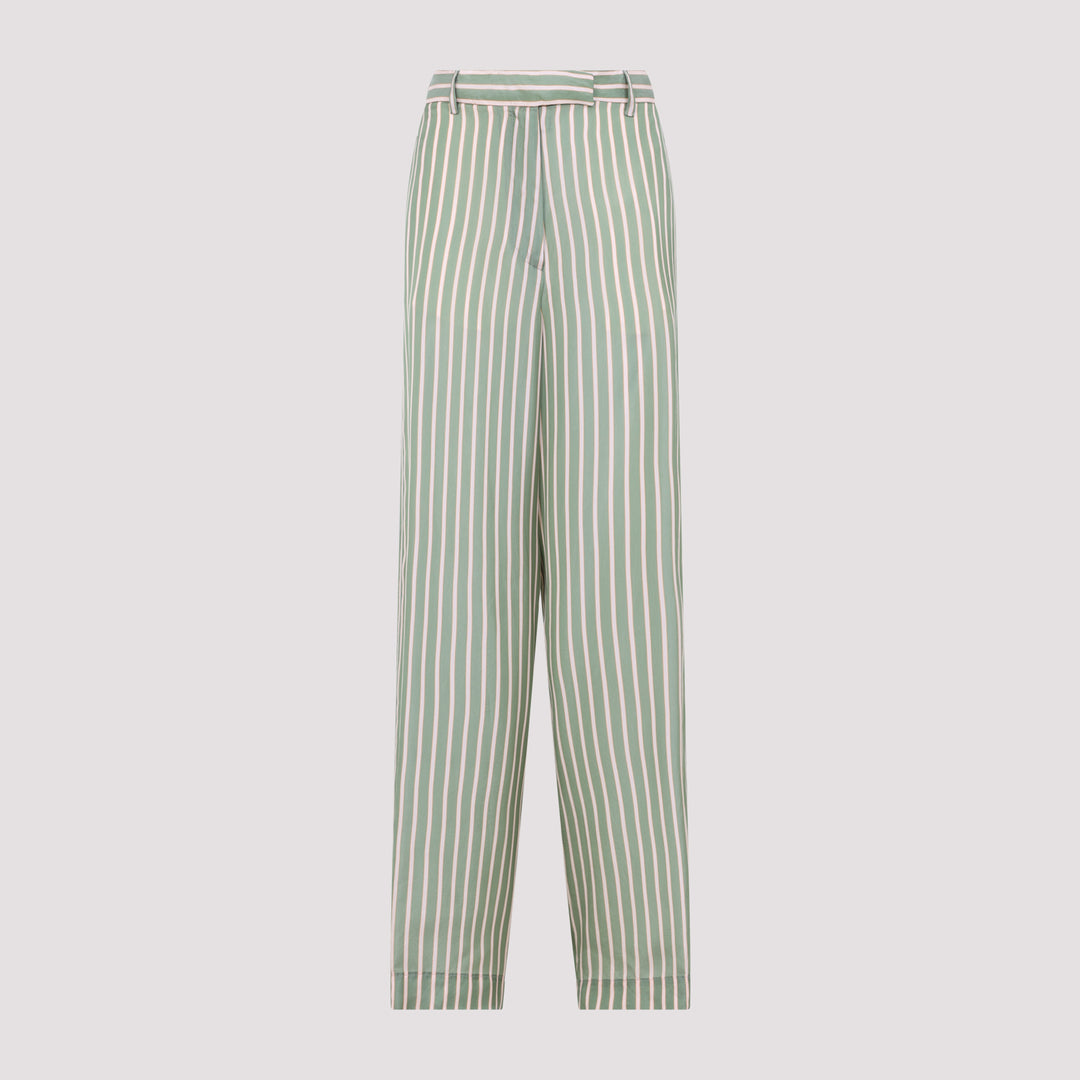 Dries Van Noten Wide leg - Verde | dfbbc29d23935b3b8dfee9aebfcda2871d413213
