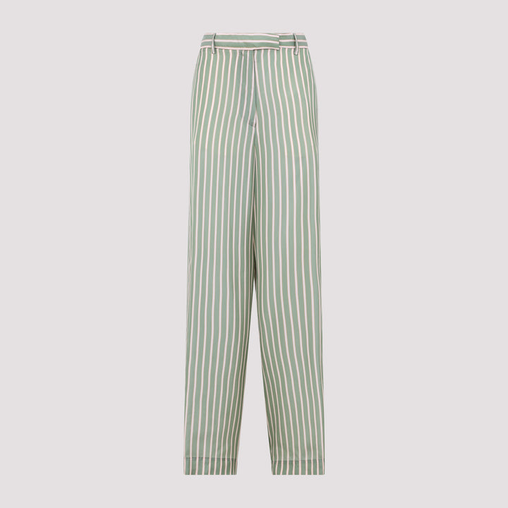 Dries Van Noten Wide leg - Verde | dfbbc29d23935b3b8dfee9aebfcda2871d413213