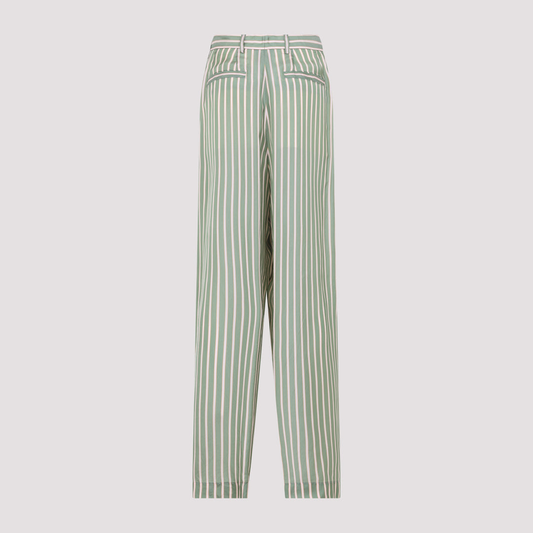 Dries Van Noten Wide leg - Verde | 51ebeee250601f8bd6bddb56551982824b96663c