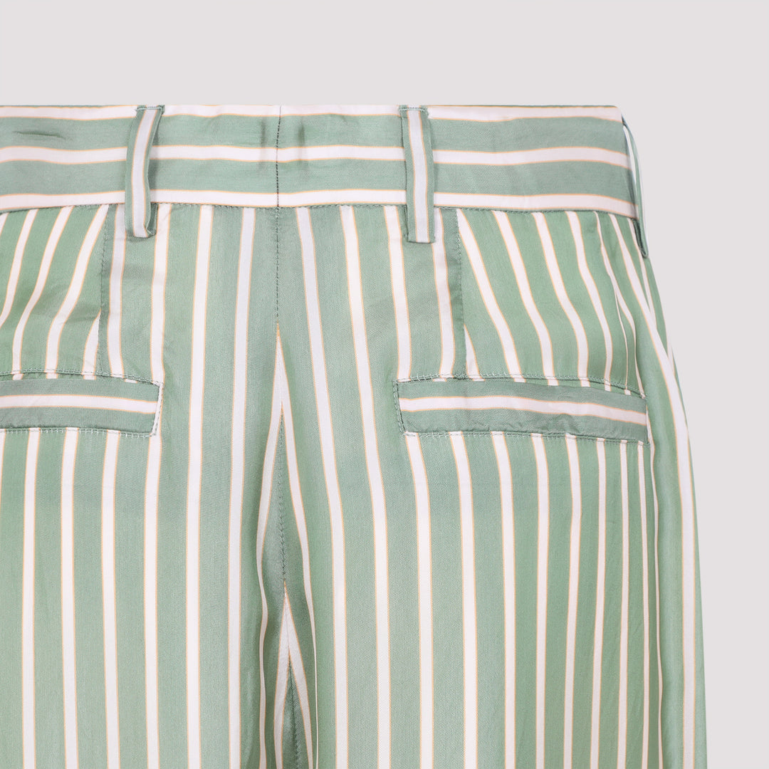 Dries Van Noten Wide leg - Verde | 79227d018d6903fa42865646f1026b11a554b2a4