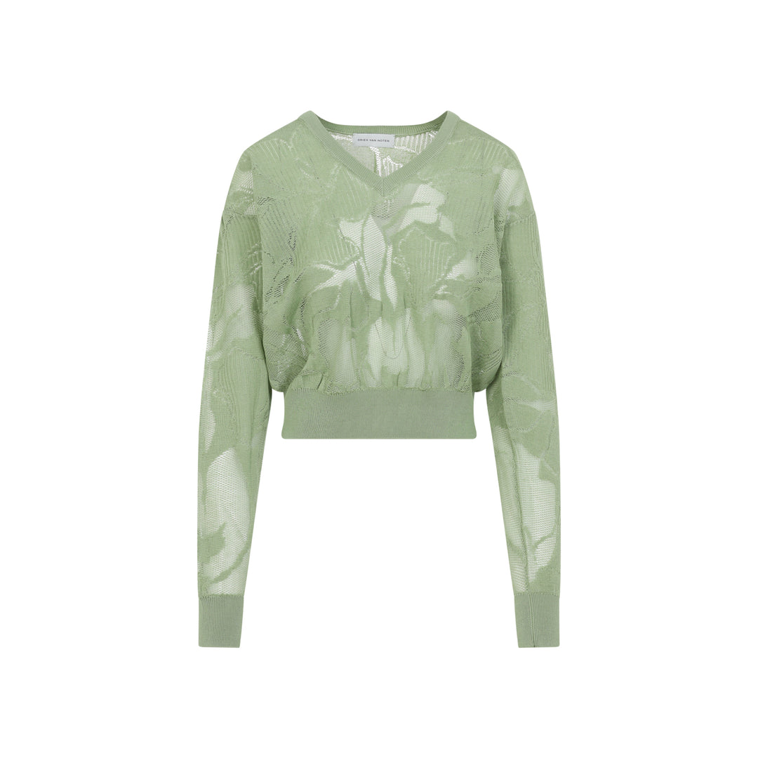 Dries Van Noten Sweater - Verde | f1c8e00474191885e24c08b7096638921bd8a256