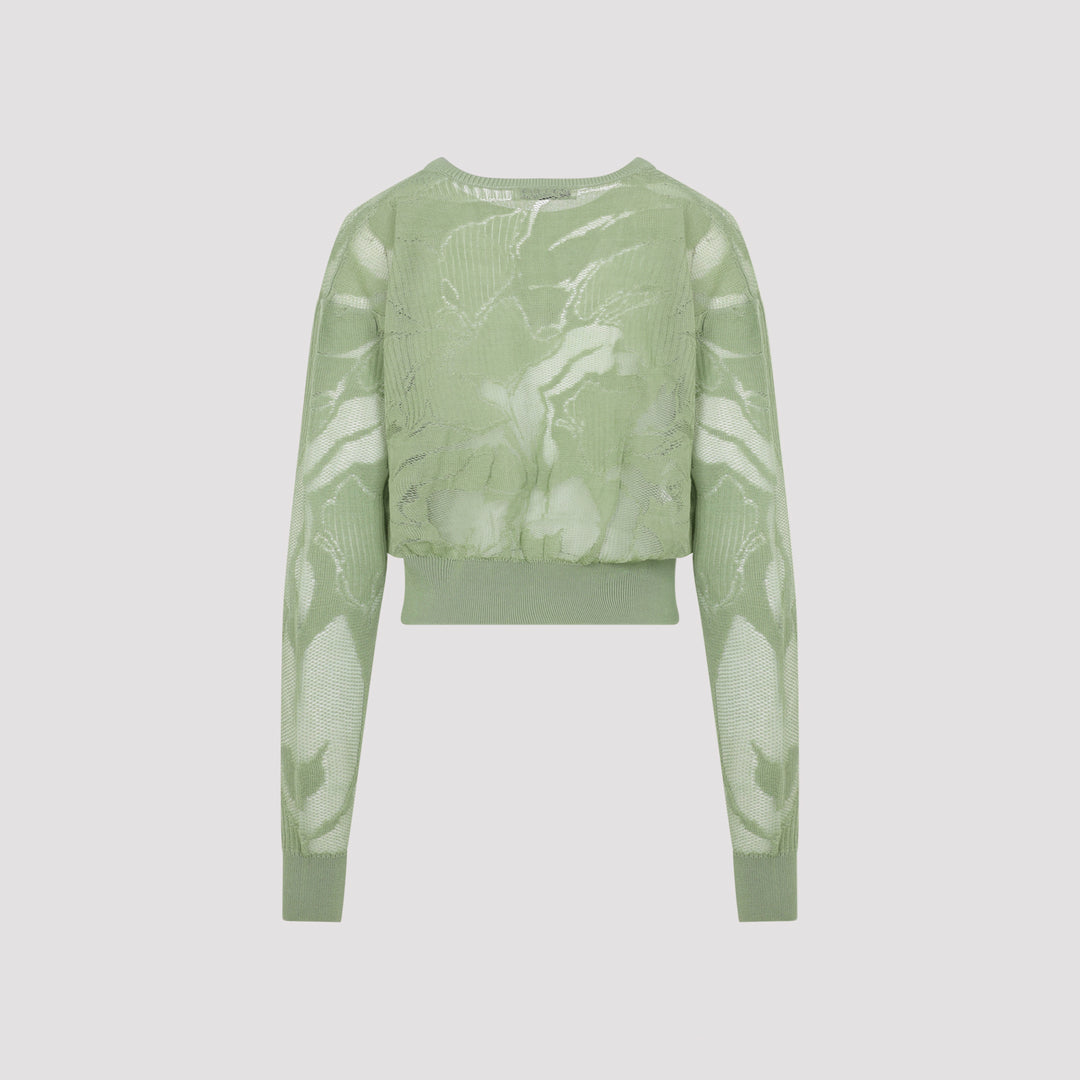 Dries Van Noten Sweater - Verde | cc4b33e76f8ed3f8ab24e8f04d473450c19f8467