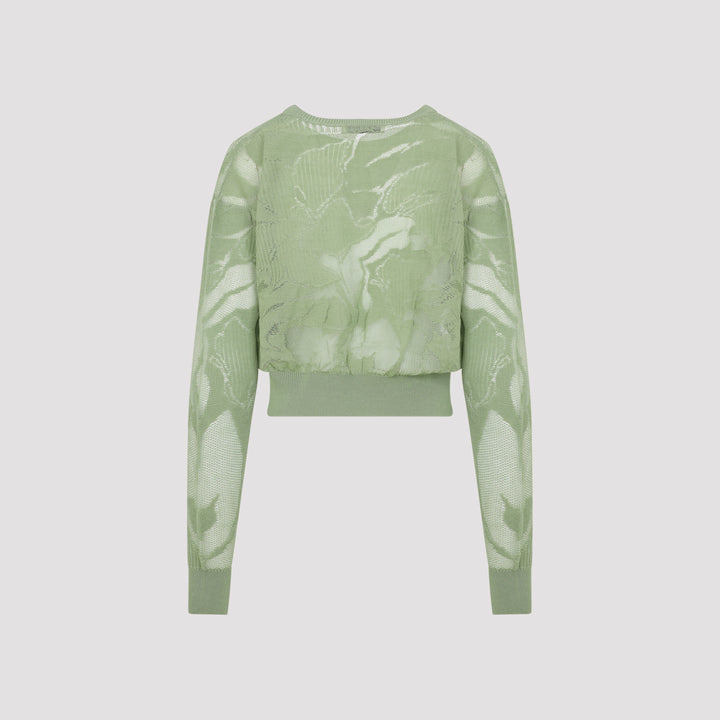 Dries Van Noten Sweater - Verde | cc4b33e76f8ed3f8ab24e8f04d473450c19f8467