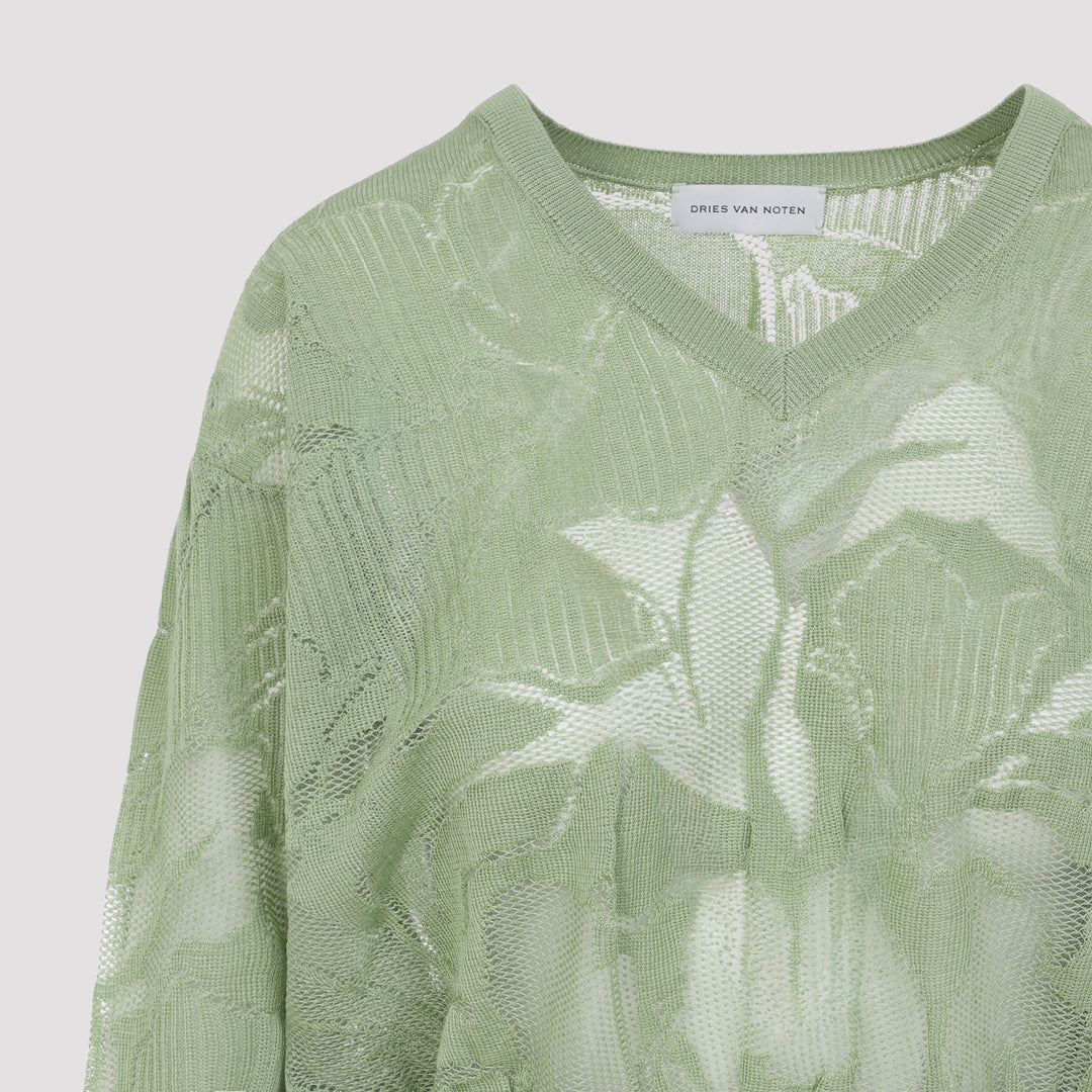 Dries Van Noten Sweater - Verde | 2b3ad290391f9b41dac098baa0eb6f6245cb9c3f