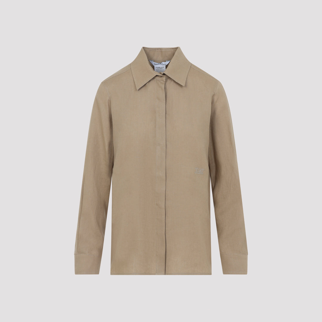 Max Mara Shirts - Nude & Neutrals | 1f11c13f42e037221b662de9cd65739a323ca6ed