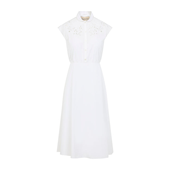 Valentino Midi dresses - Bianco | 352758f7034f4318517e82980dcec90f6a75acdf