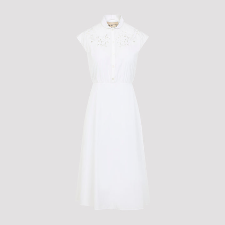 Valentino Midi dresses - Bianco | b4cacb754c1c5b45138c7546bd22822953892704