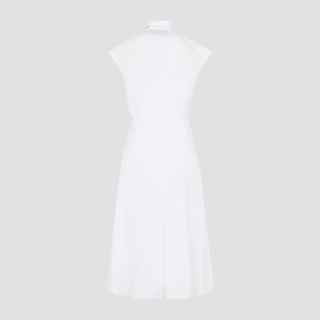 Valentino Midi dresses - Bianco | 3198e878198c914f3bd8374a2f4094fd3b885ff1