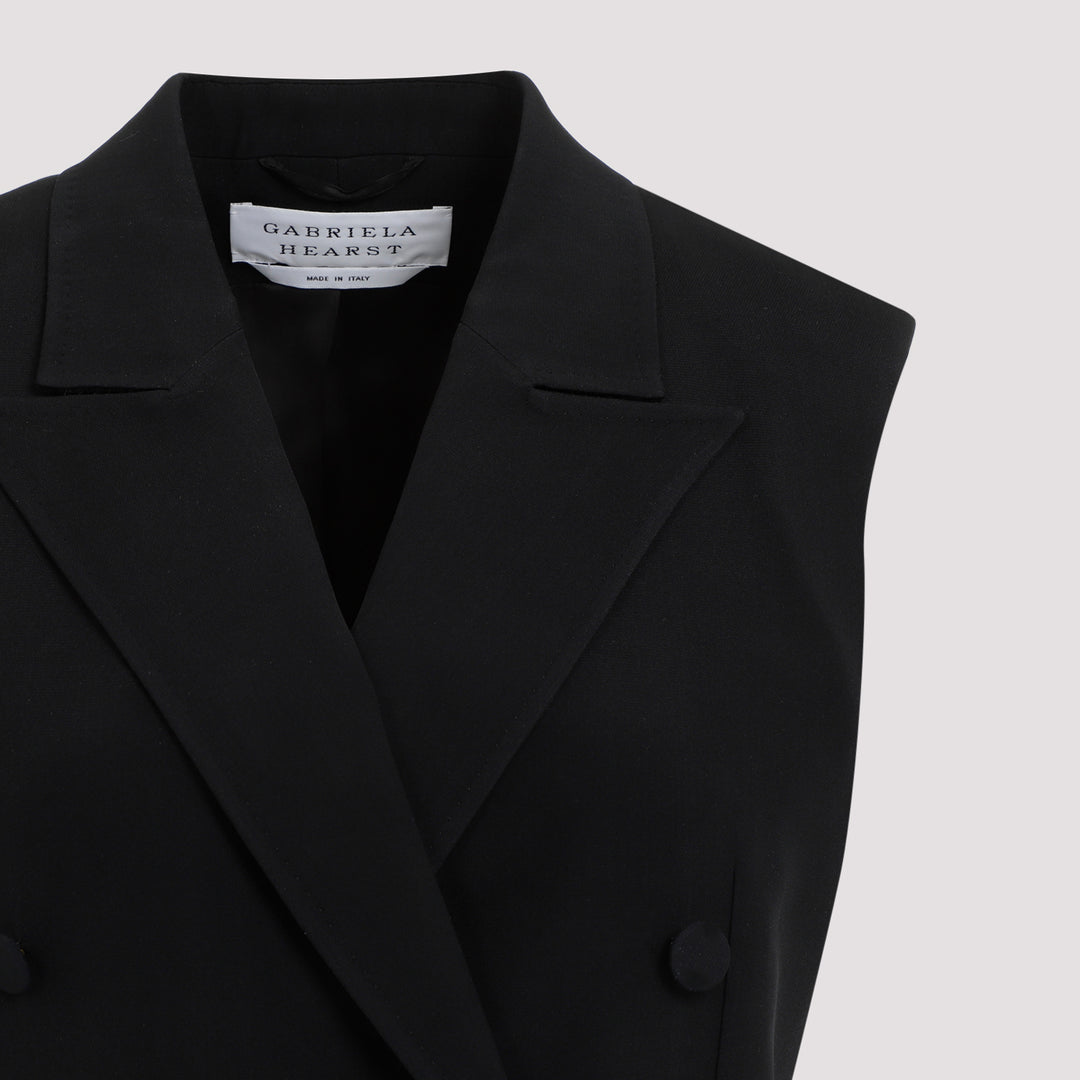Gabriela Hearst Gilet - Nero | 2893c82da1e36a7adb713301e33e9558159fd91a