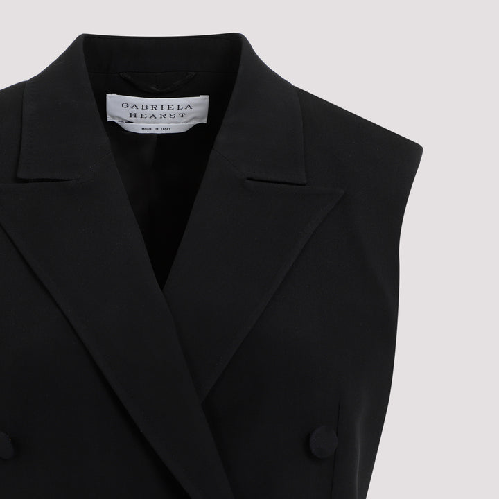 Gabriela Hearst Gilet - Nero | 2893c82da1e36a7adb713301e33e9558159fd91a