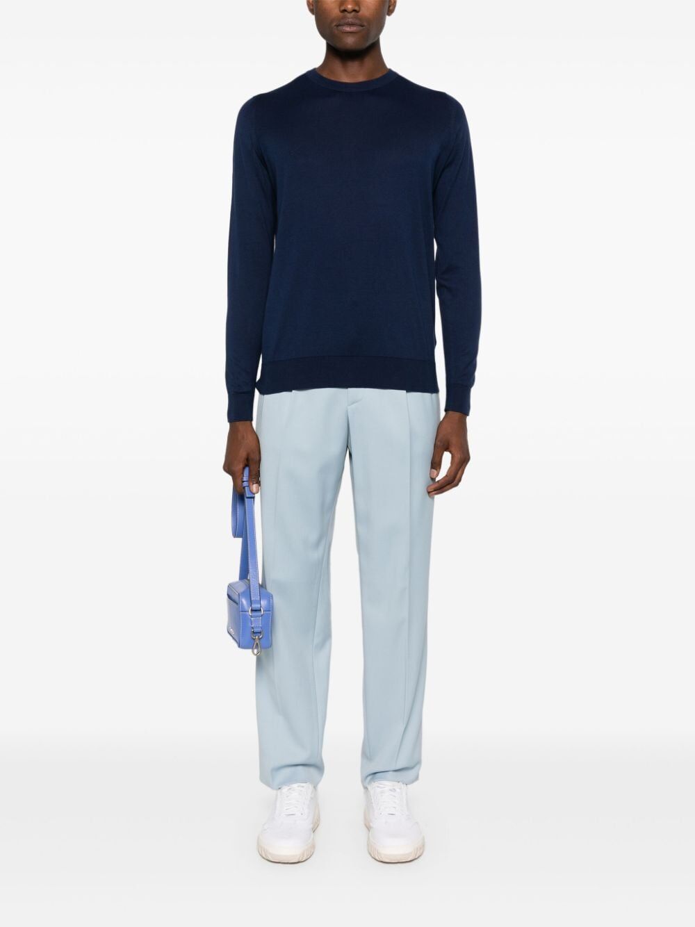 John Smedley Pullover - Blu | 374c7e7dffbb1f35ec4ab0dd7862635e819e3e33