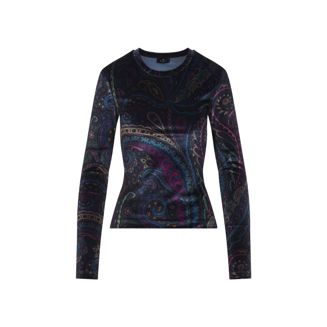 Etro Top - Blu | f148a90cb6a701c7cb0422466af61b56a7dfe11a