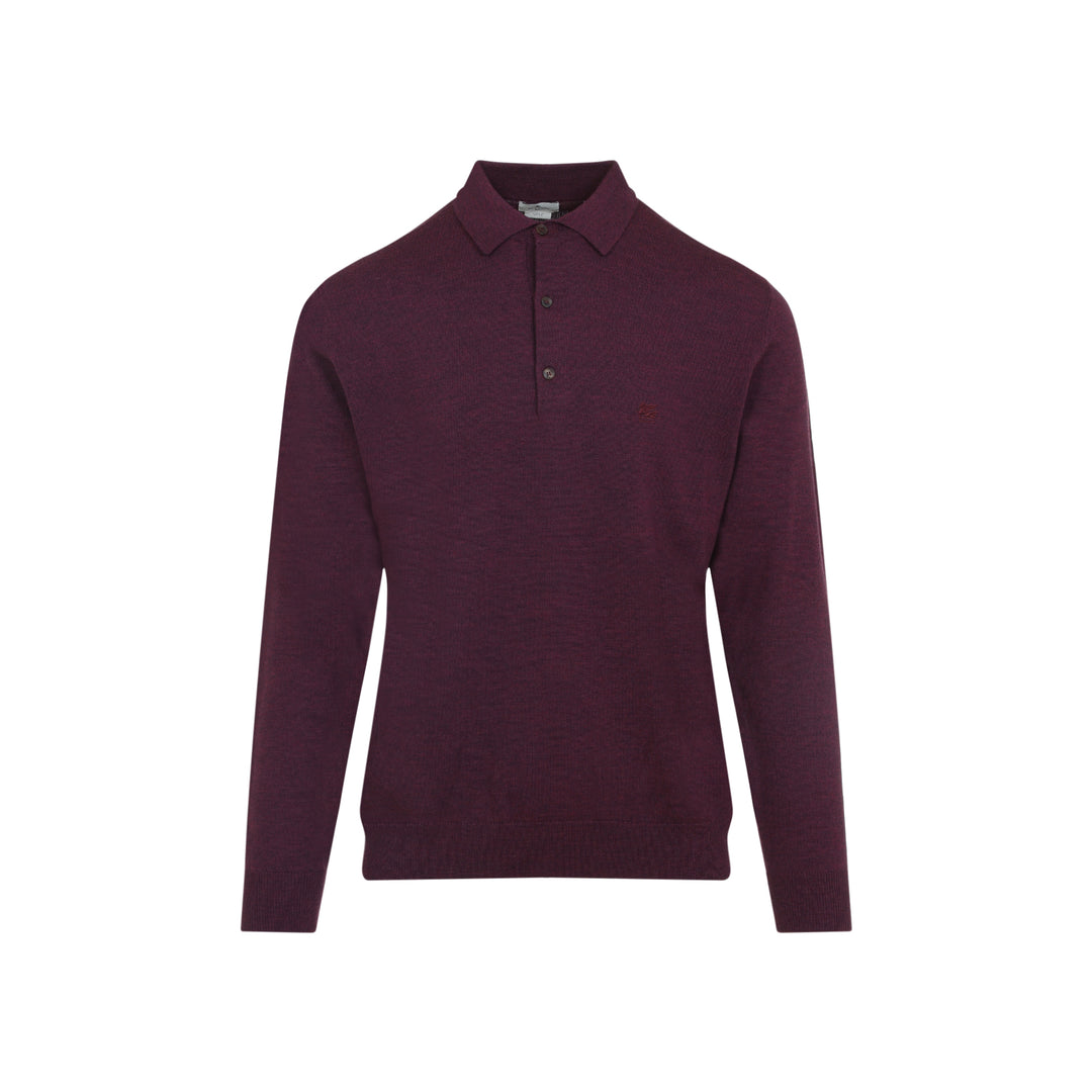 Etro Polo neck - Rosso | 2c7801d69b14ddfe5180fdf8f4ad6c2003a452e9