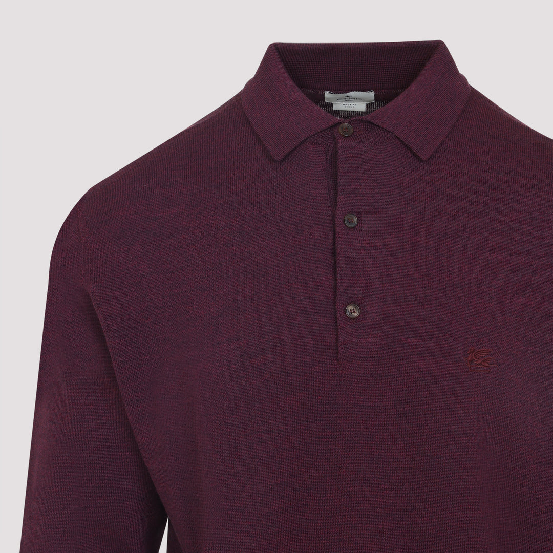 Etro Polo neck - Rosso | 53fac99d653a93c97b351b9185b853fd6f5e3e9e