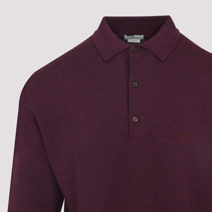 Etro Polo neck - Rosso | 53fac99d653a93c97b351b9185b853fd6f5e3e9e