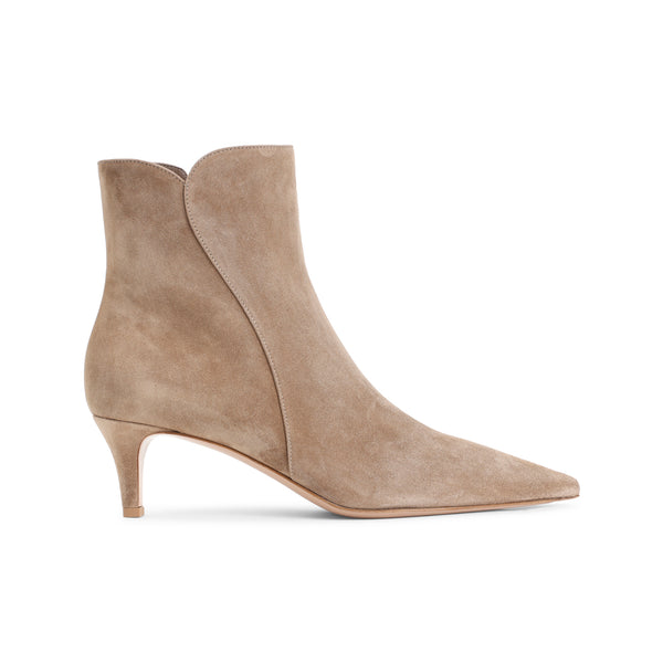 Camel Levy Ankle Boots