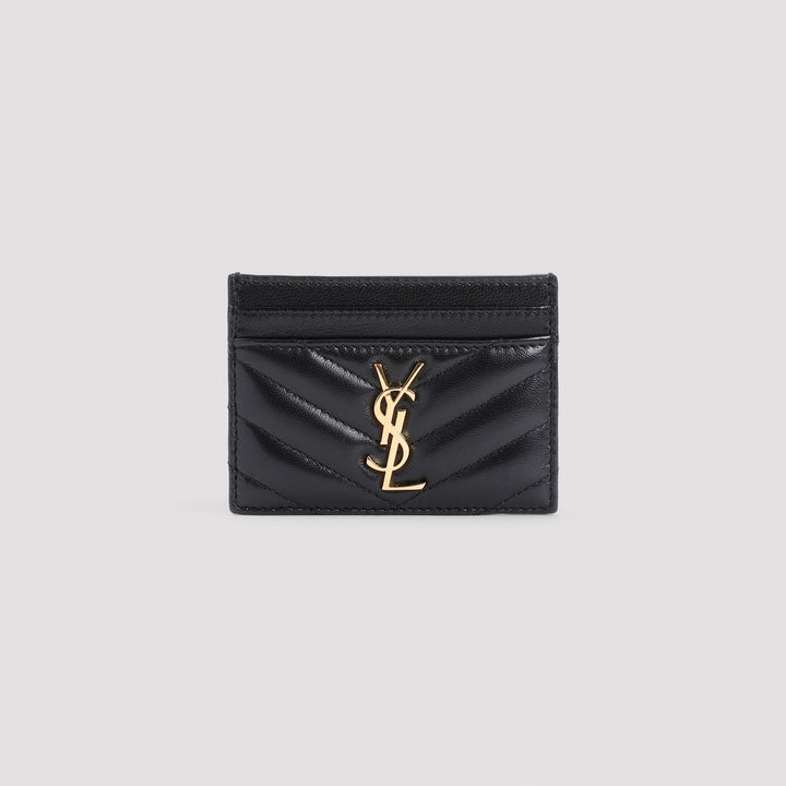 Saint Laurent Credit card case - Nero | 382c9948ce4be548e2f3fdf0c6524572a432e069