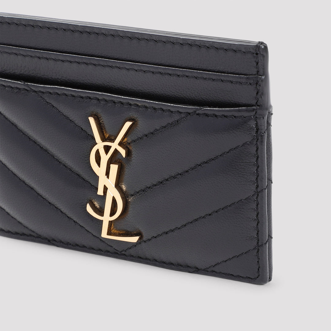 Saint Laurent Credit card case - Nero | e09ab67d0ec13e7aa994470a481237b76b7146d7