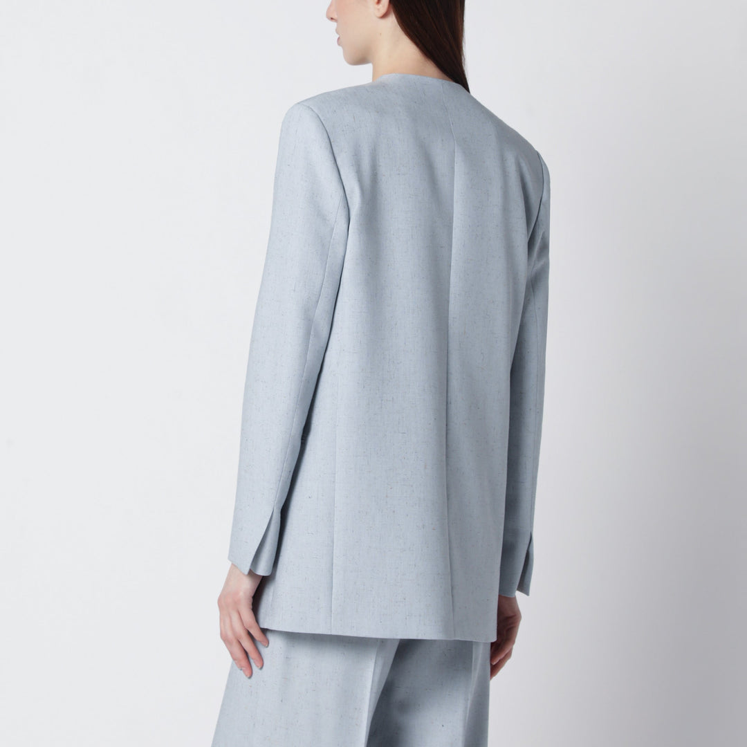Alberta Ferretti Coats & Jackets - Celeste | 727bcffec4c12312e80ead8ab271ef0b2ad0a507