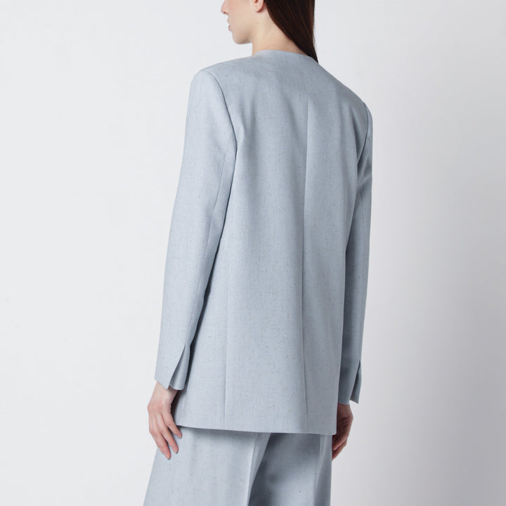 Alberta Ferretti Coats & Jackets - Celeste | 727bcffec4c12312e80ead8ab271ef0b2ad0a507