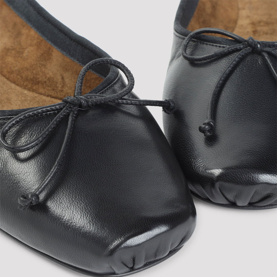 Khaite Ballerinas - Nero | 6d08256d56ebed80342ee5f35228ca6b3927ce69