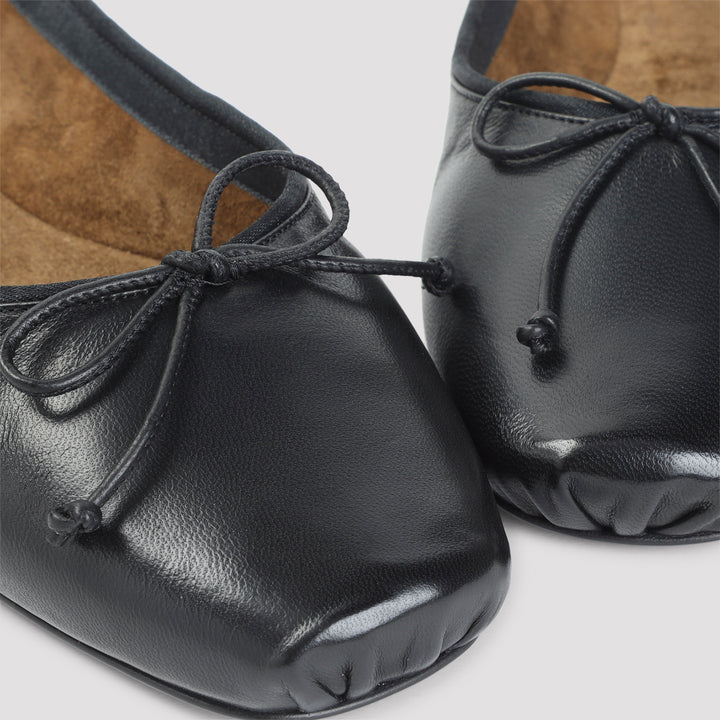 Khaite Ballerinas - Nero | 6d08256d56ebed80342ee5f35228ca6b3927ce69