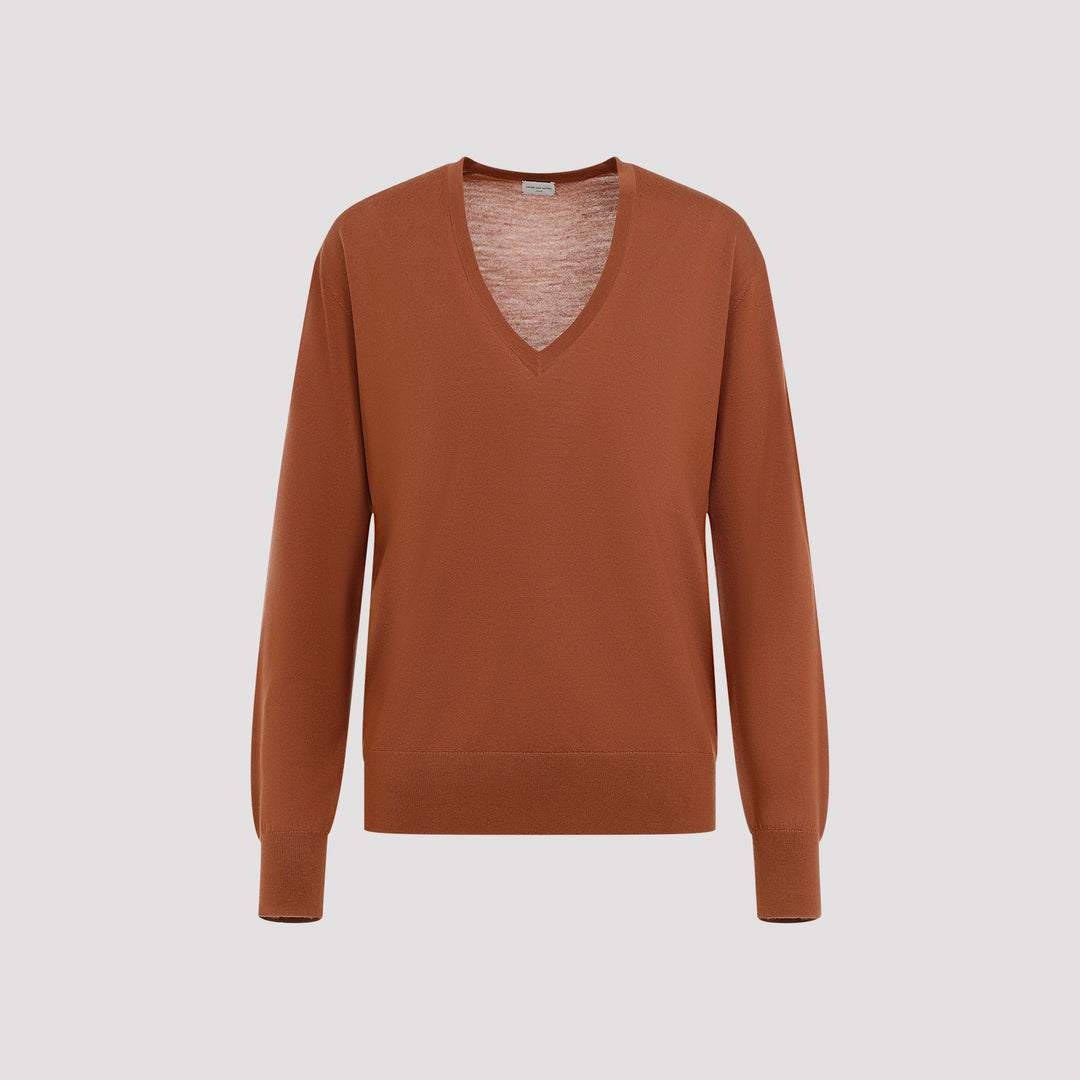 Dries Van Noten Pullover - Marrone | d115eb8fe2e528d791b5d2ae55d01c48a5a28b6e
