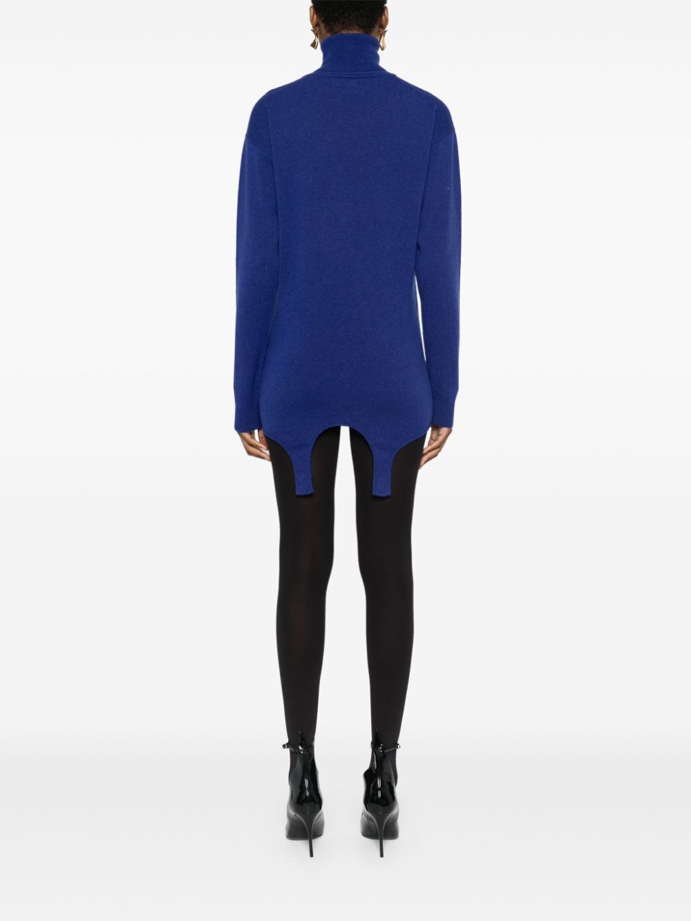 Saint Laurent Paris Turtle neck - Blu | aa2e0f414826f7326e0679288d6cb4cb23779d61