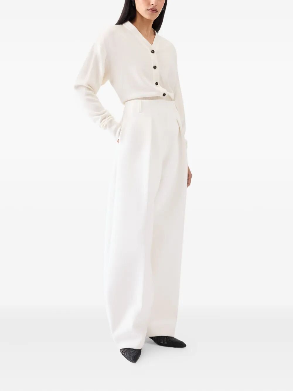 Jacquemus Cardigan - Bianco | 550d253a24dee786f66d3ae1d53642a51495af52