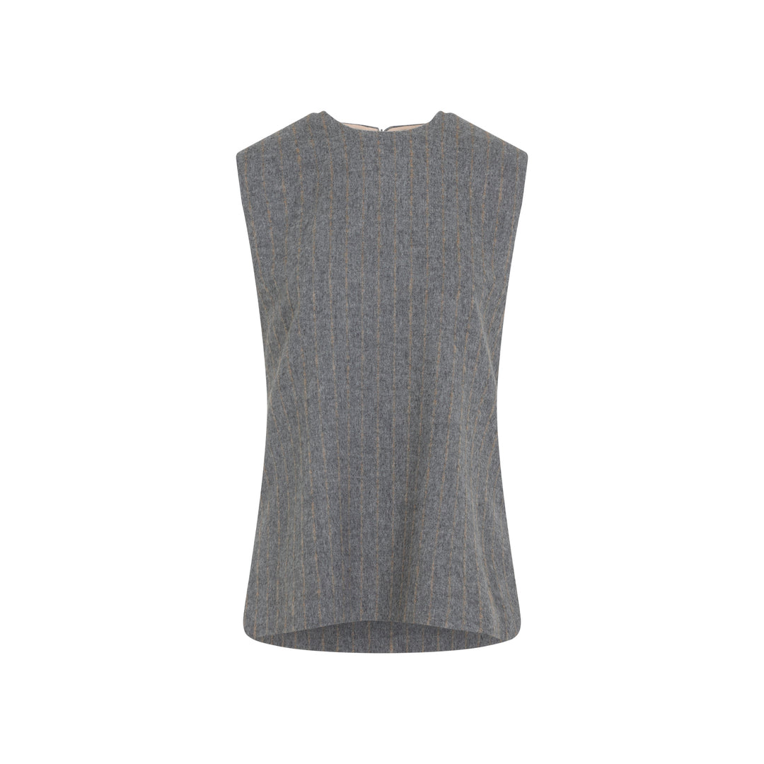 Carven Top - Grey | 8684d6afc00bafaa9a590a7bc8a42a8b92792a39