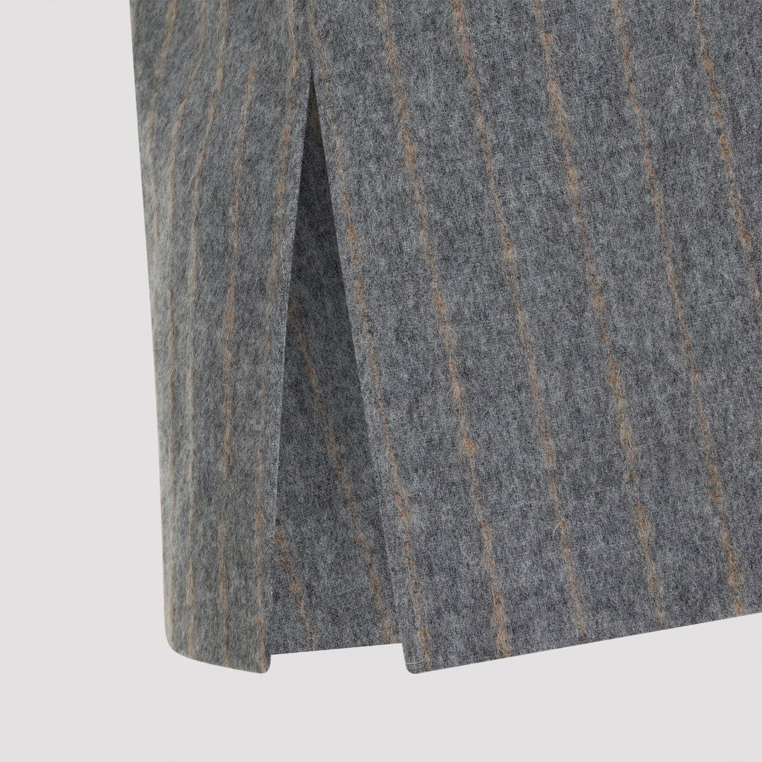 Carven Top - Grey | e3d1b1dcfb579b885c7cb54aba21316c36536b60