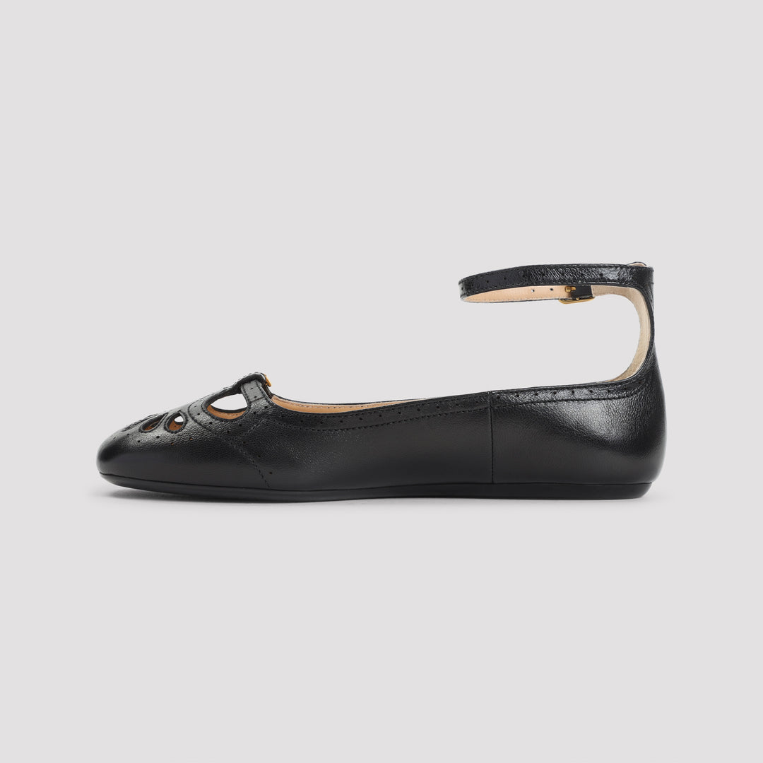 Chloe Ballerinas - Nero | 13347a7d89f4ccd374fa8cffff5885b01da673a0