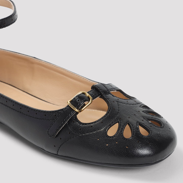 Chloe Ballerinas - Nero | 3a956e391f9cbf5c7856acf1f4813234e2aa2cac