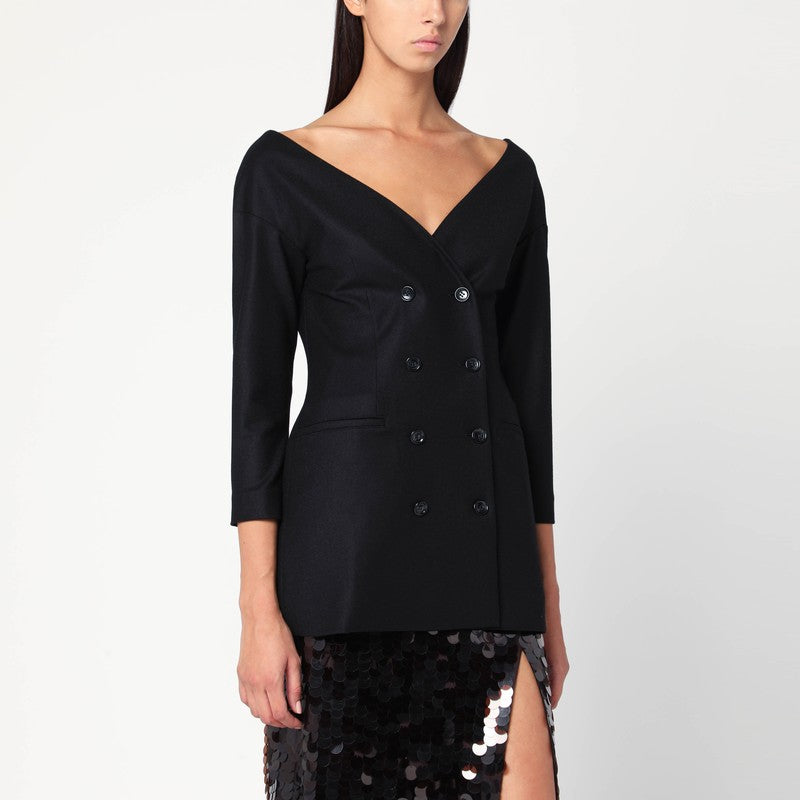 Alberta Ferretti Coats & Jackets - Nero | 67ae8df309bfe1adff87d871929b941996332679