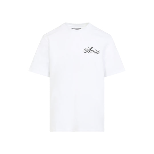 White Cotton Mountain Tee