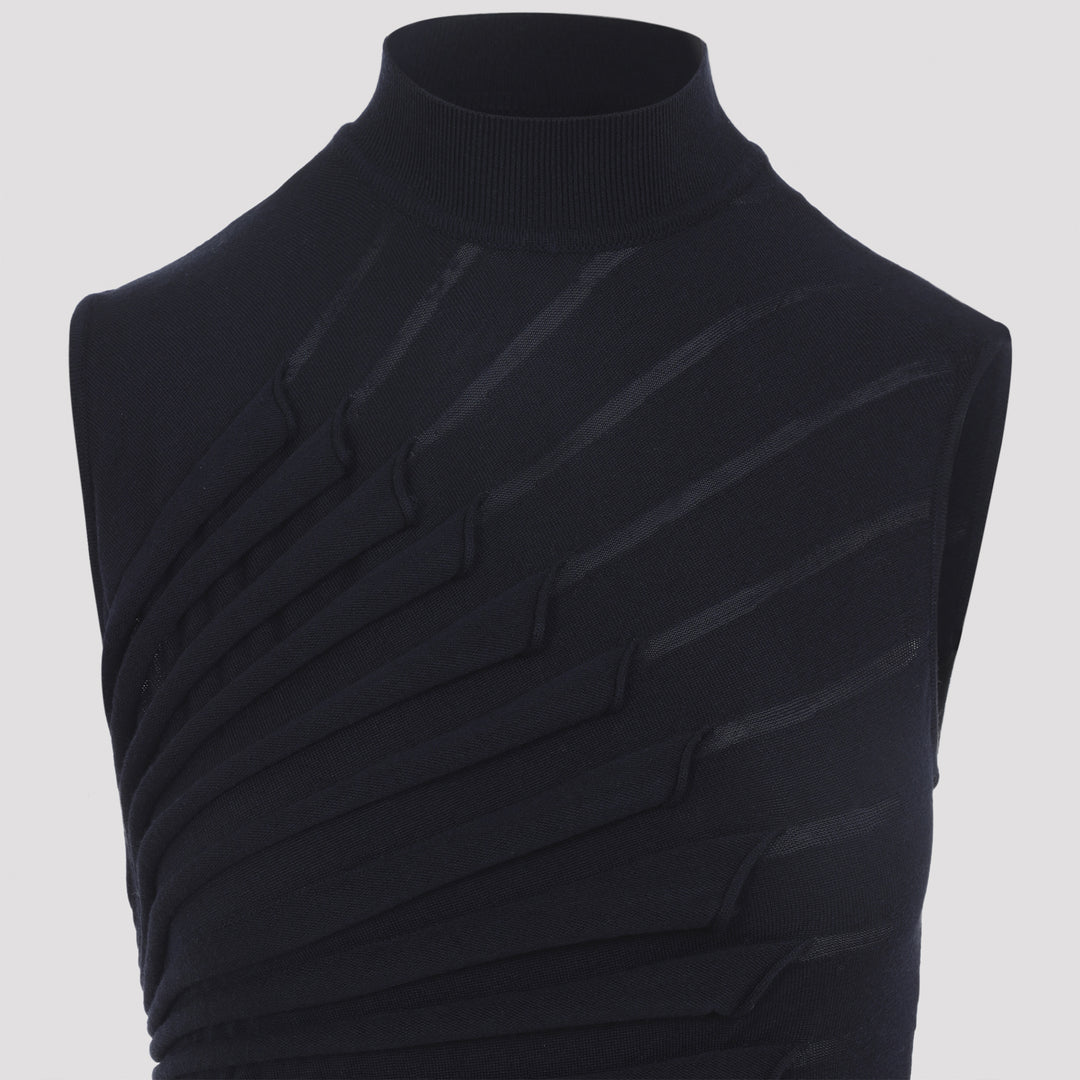 AlaÏA Midi dresses - Blu | 1a43064f86d17e8ad01d70ab07af217b56841f19