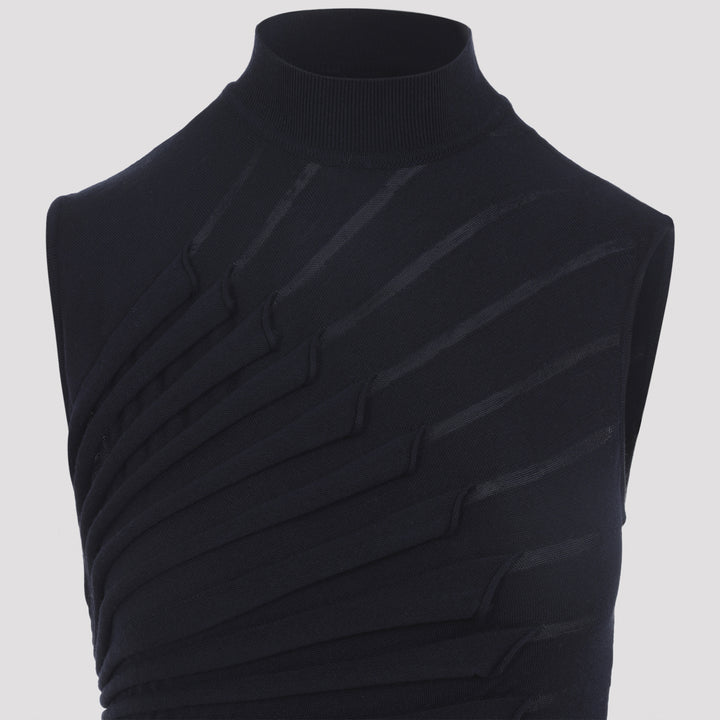 AlaÏA Midi dresses - Blu | 1a43064f86d17e8ad01d70ab07af217b56841f19