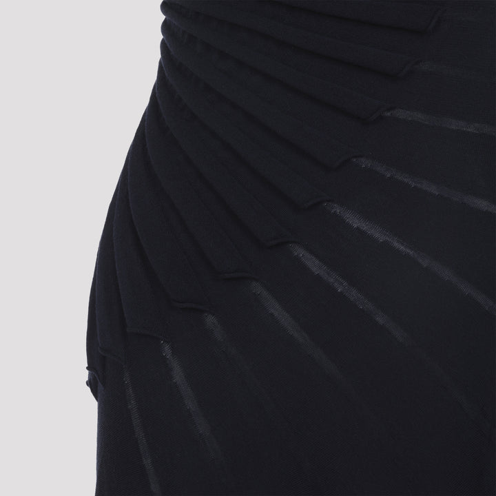 AlaÏA Midi dresses - Blu | 725f7ce61a1838ecd4d57caa520fb0346c507da4