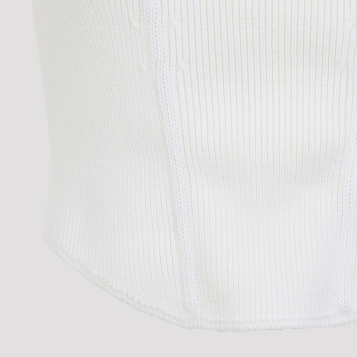 AlaÏA Top - Bianco | be1ab2cf8440f018be81b91f59460d7503465431