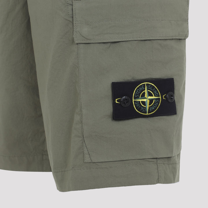 Stone Island Shorts - Verde | 0585ddd89e5c0e27f5f98170e63574fc3a95a813