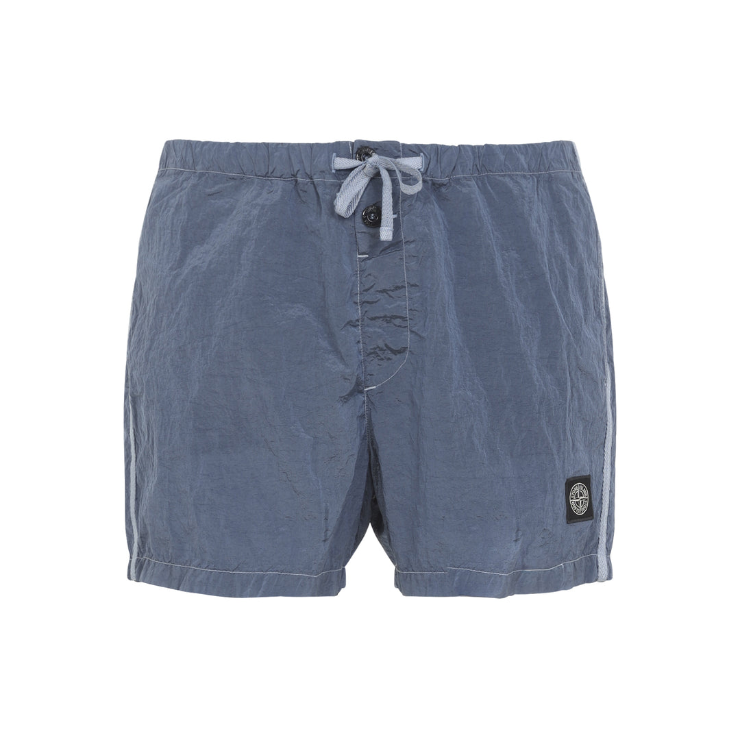 Stone Island Shorts - Blu | 074fd8180ac25795e46306b452c8c5aad11bf3e8