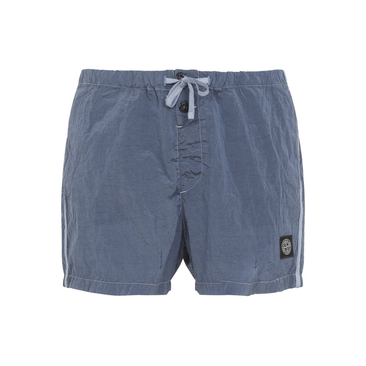 Stone Island Shorts - Blu | 074fd8180ac25795e46306b452c8c5aad11bf3e8