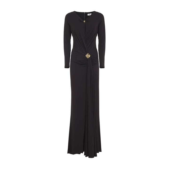 Elisabetta Franchi Long dresses - Marrone | 03ad55667ebebc3f3902133d0e0bf749d4159b9f